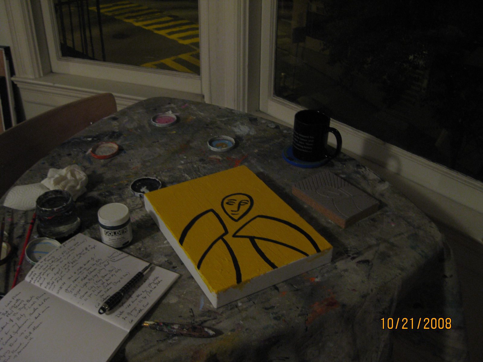 Small Painting in Progress 2008